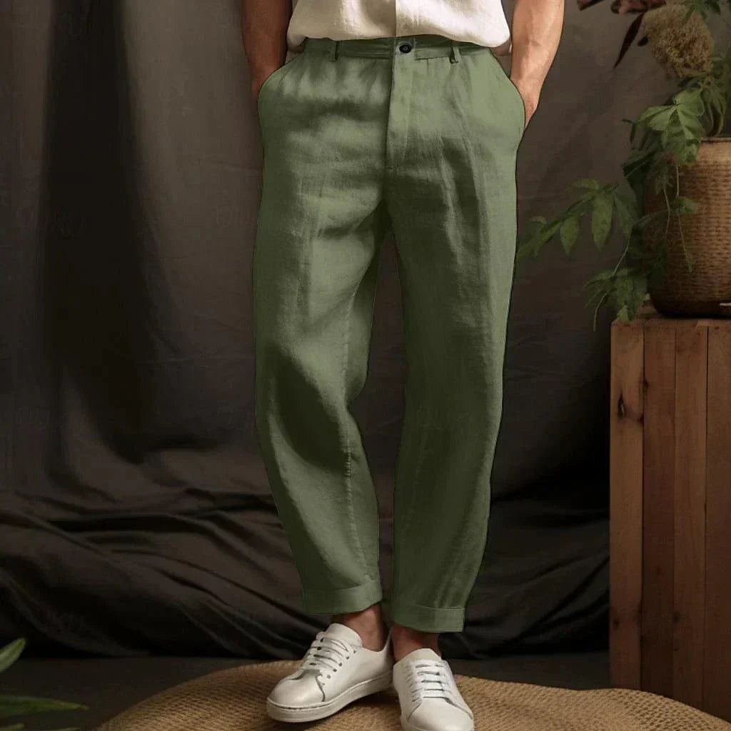 Pantaloni Casual da Uomo Vestibilità Comoda