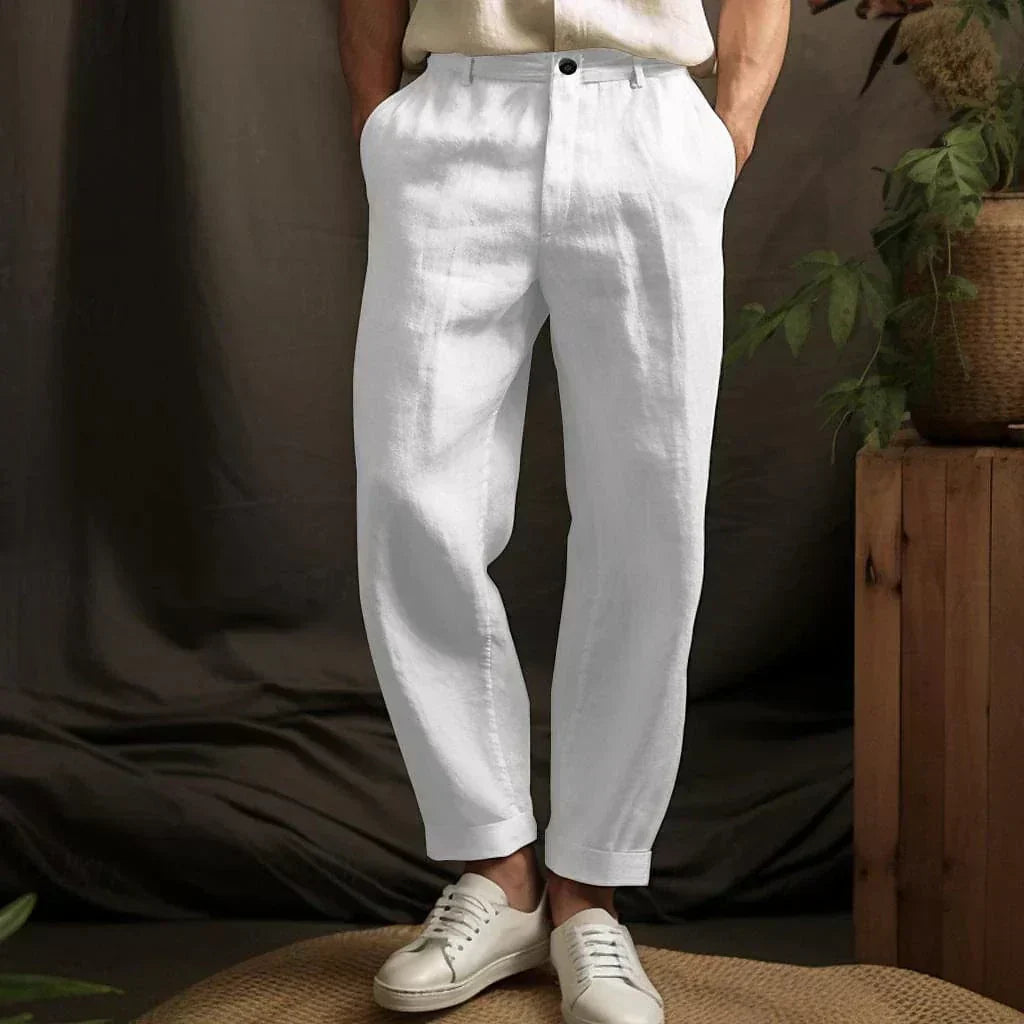 Pantaloni Casual da Uomo Vestibilità Comoda