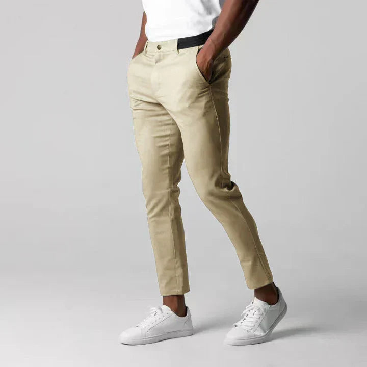 Pantaloni chino uomo slim fit