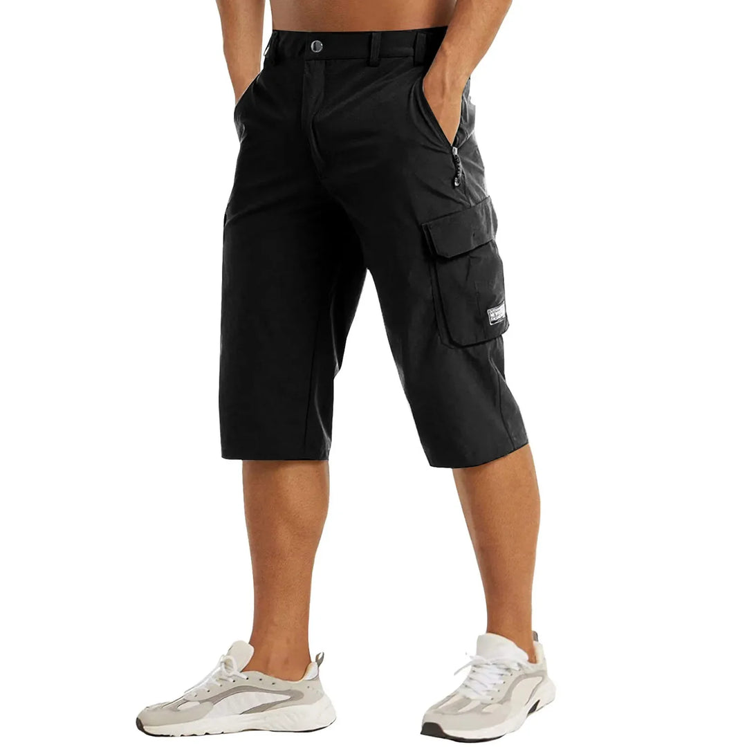 Pantaloni corti cargo capri da uomo