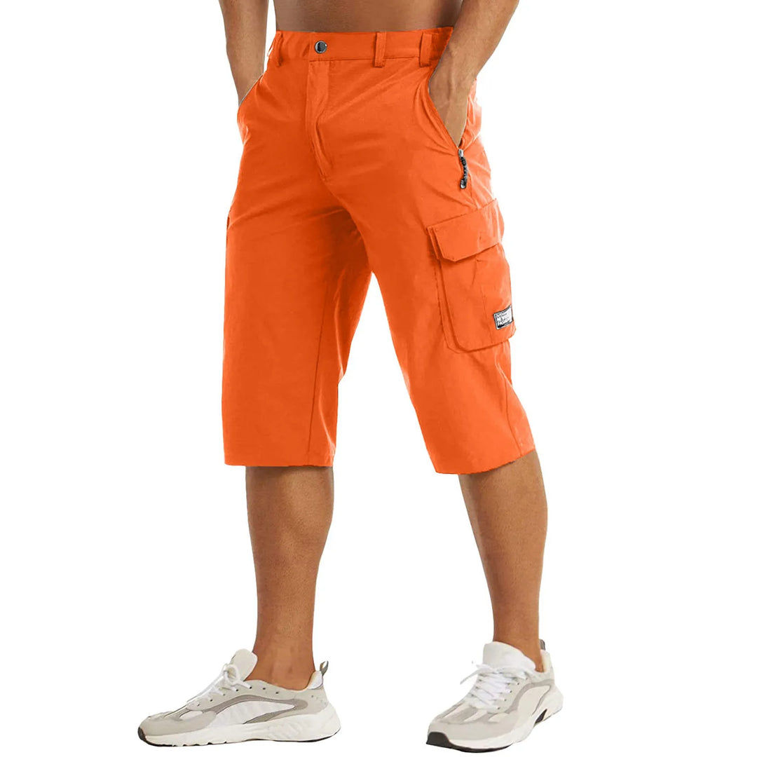Pantaloni corti cargo capri da uomo