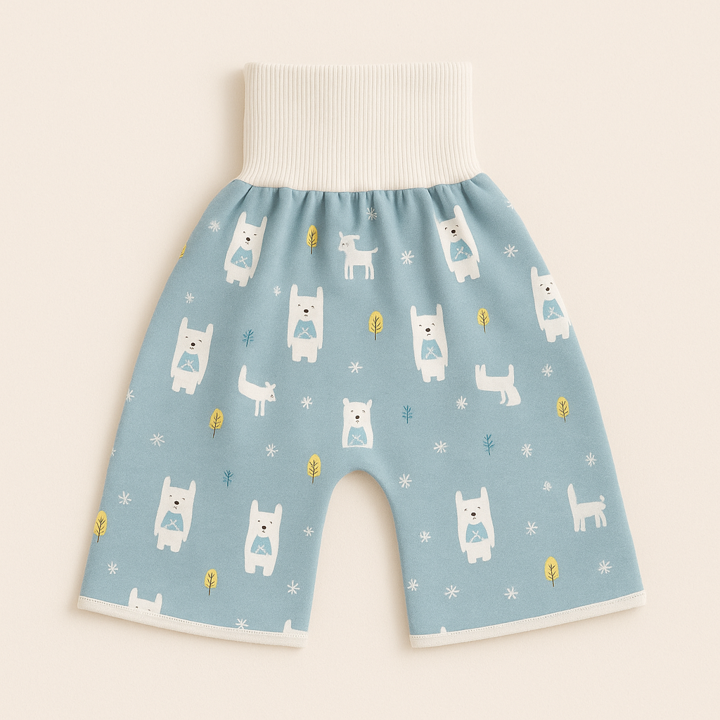 Pantaloni da addestramento al vasino riutilizzabili per bambini stile pull-up