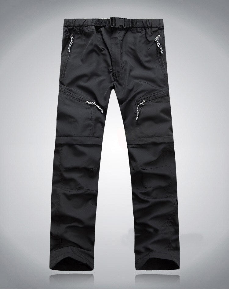 Pantaloni da escursionismo convertibili con gambe staccabili