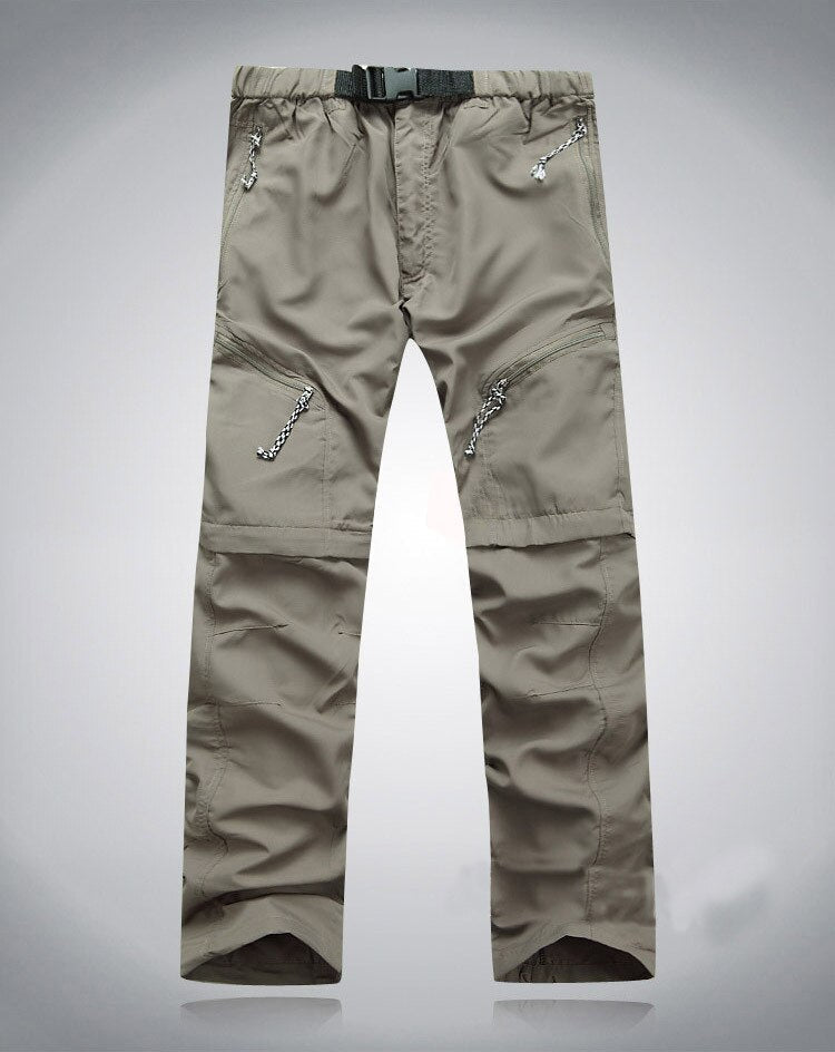 Pantaloni da escursionismo convertibili con gambe staccabili