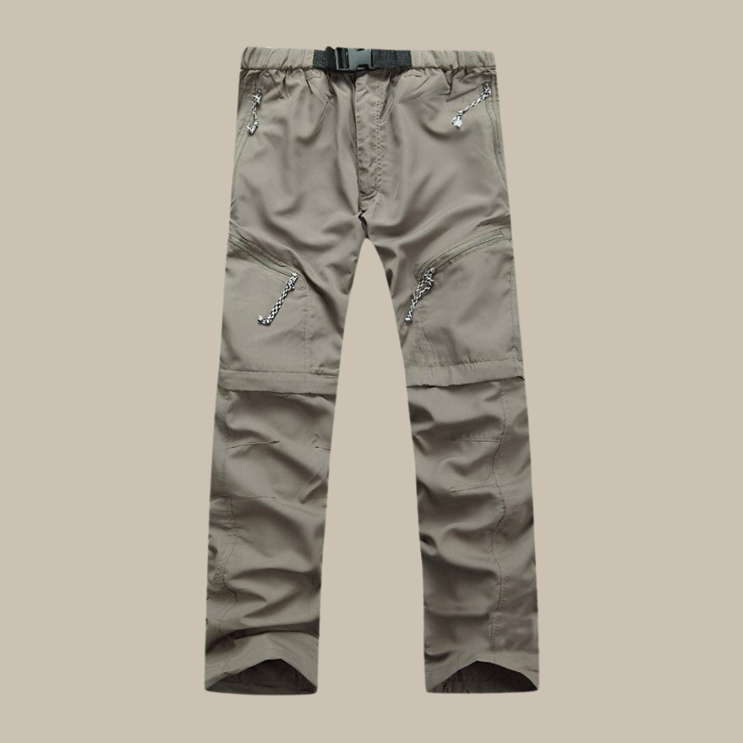 Pantaloni da escursionismo convertibili con gambe staccabili