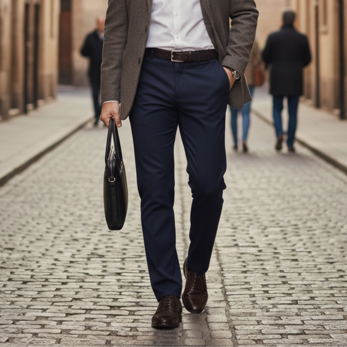 Pantaloni da uomo dal taglio elegante