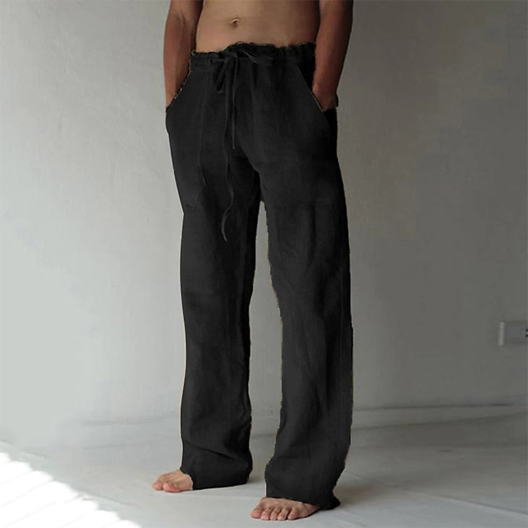 Pantaloni da uomo in lino - leggeri ed eleganti