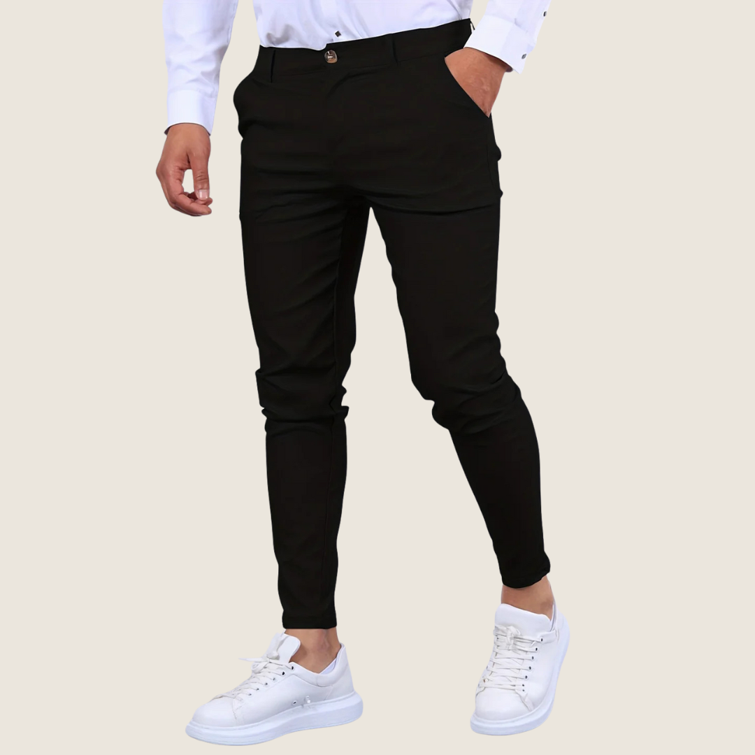 Pantaloni da Uomo Slim Fit alla Caviglia