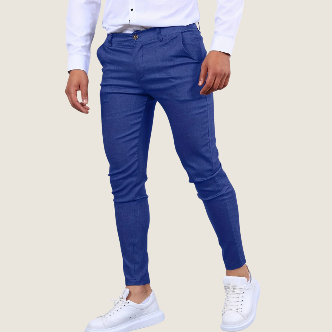Pantaloni da Uomo Slim Fit alla Caviglia