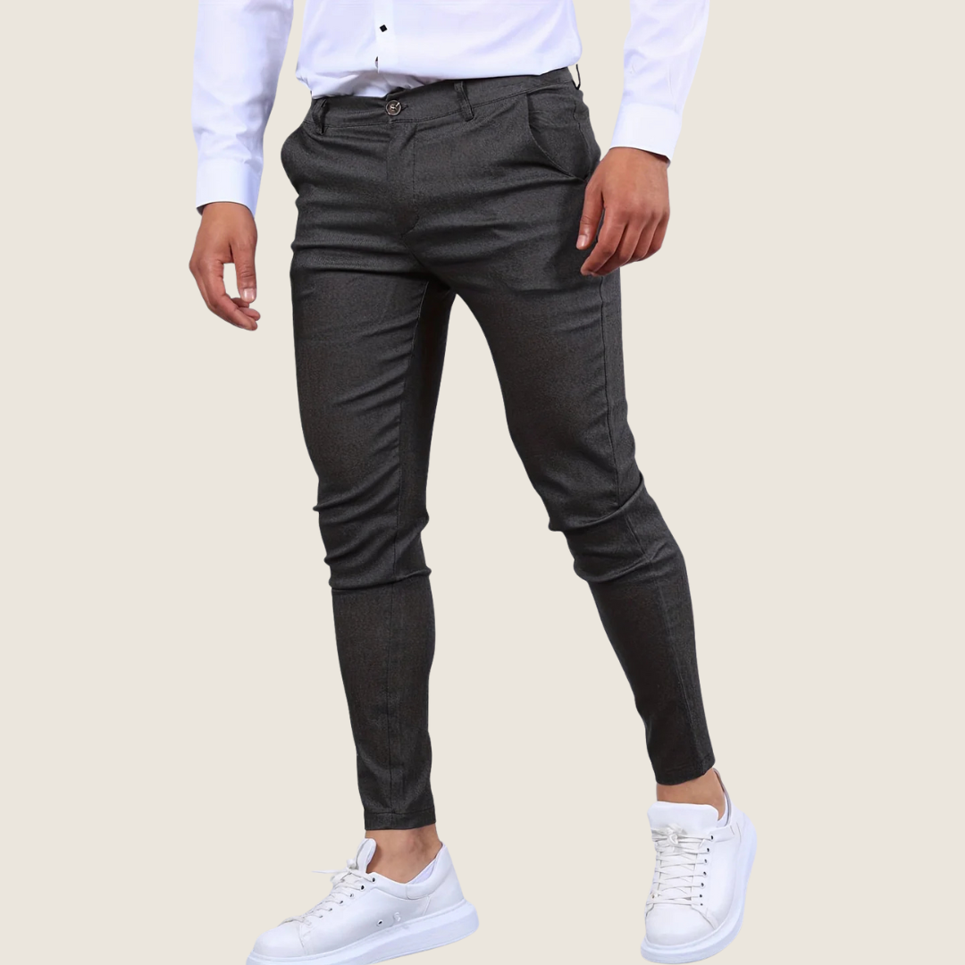 Pantaloni da Uomo Slim Fit alla Caviglia