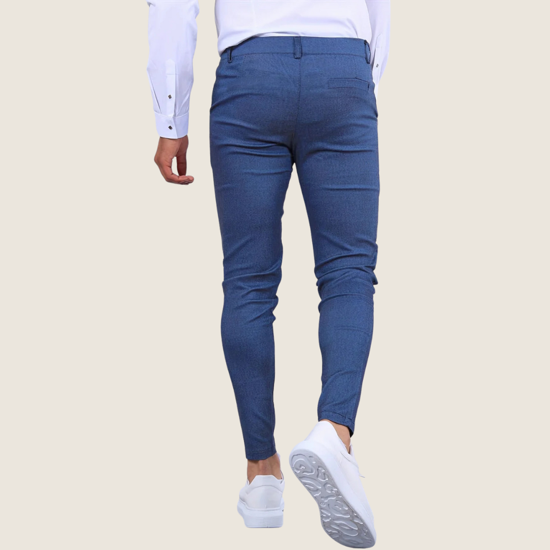 Pantaloni da Uomo Slim Fit alla Caviglia