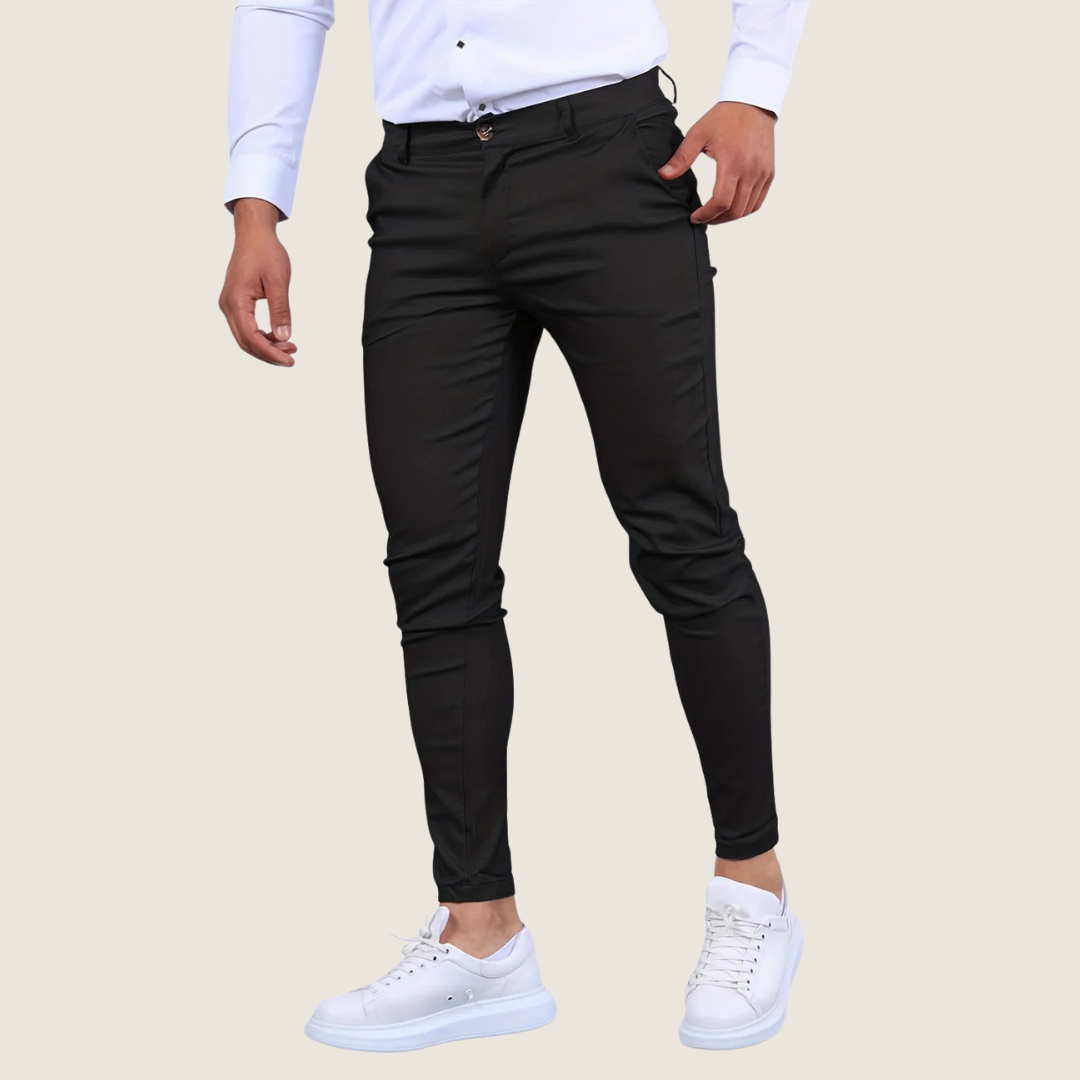 Pantaloni da Uomo Slim Fit alla Caviglia