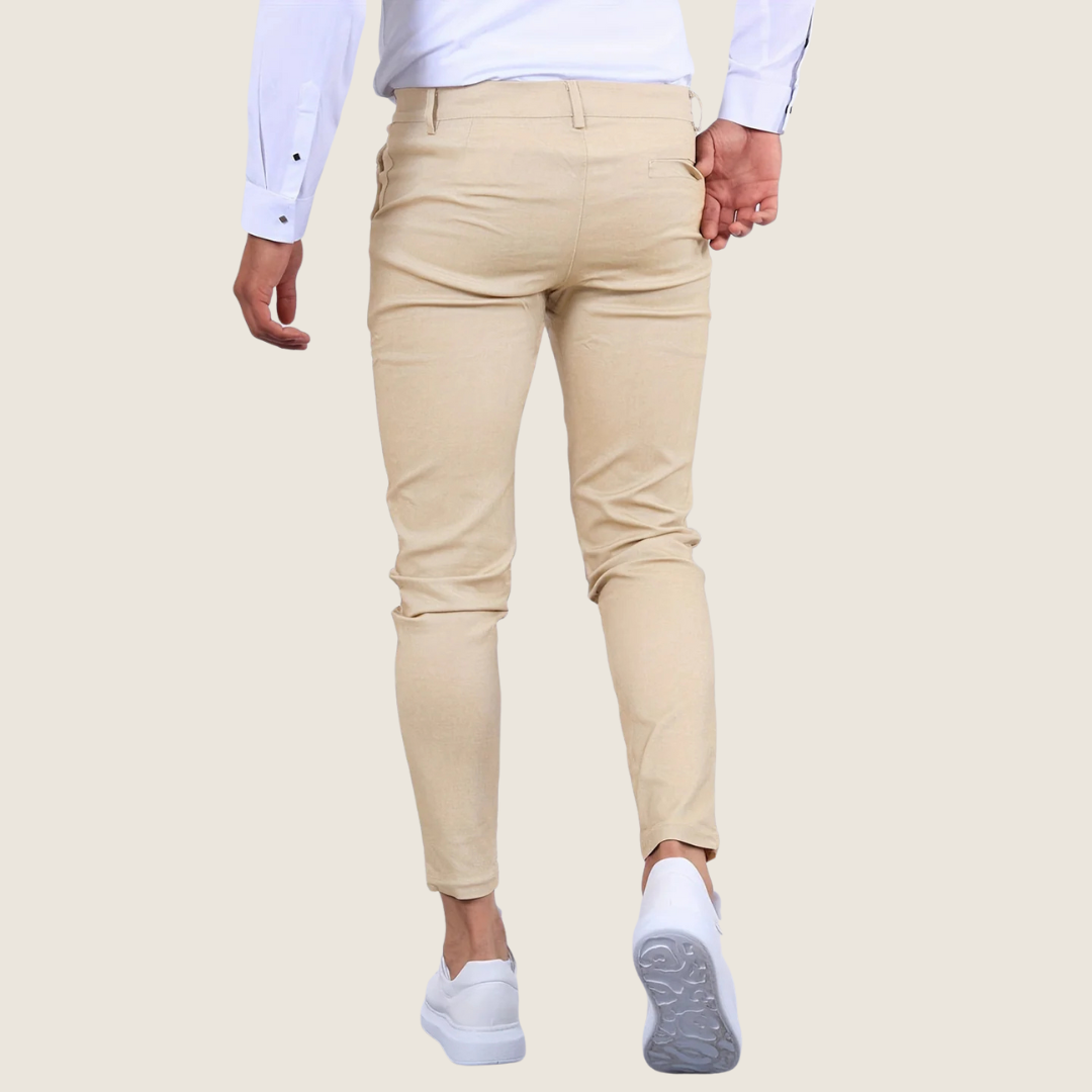 Pantaloni da Uomo Slim Fit alla Caviglia