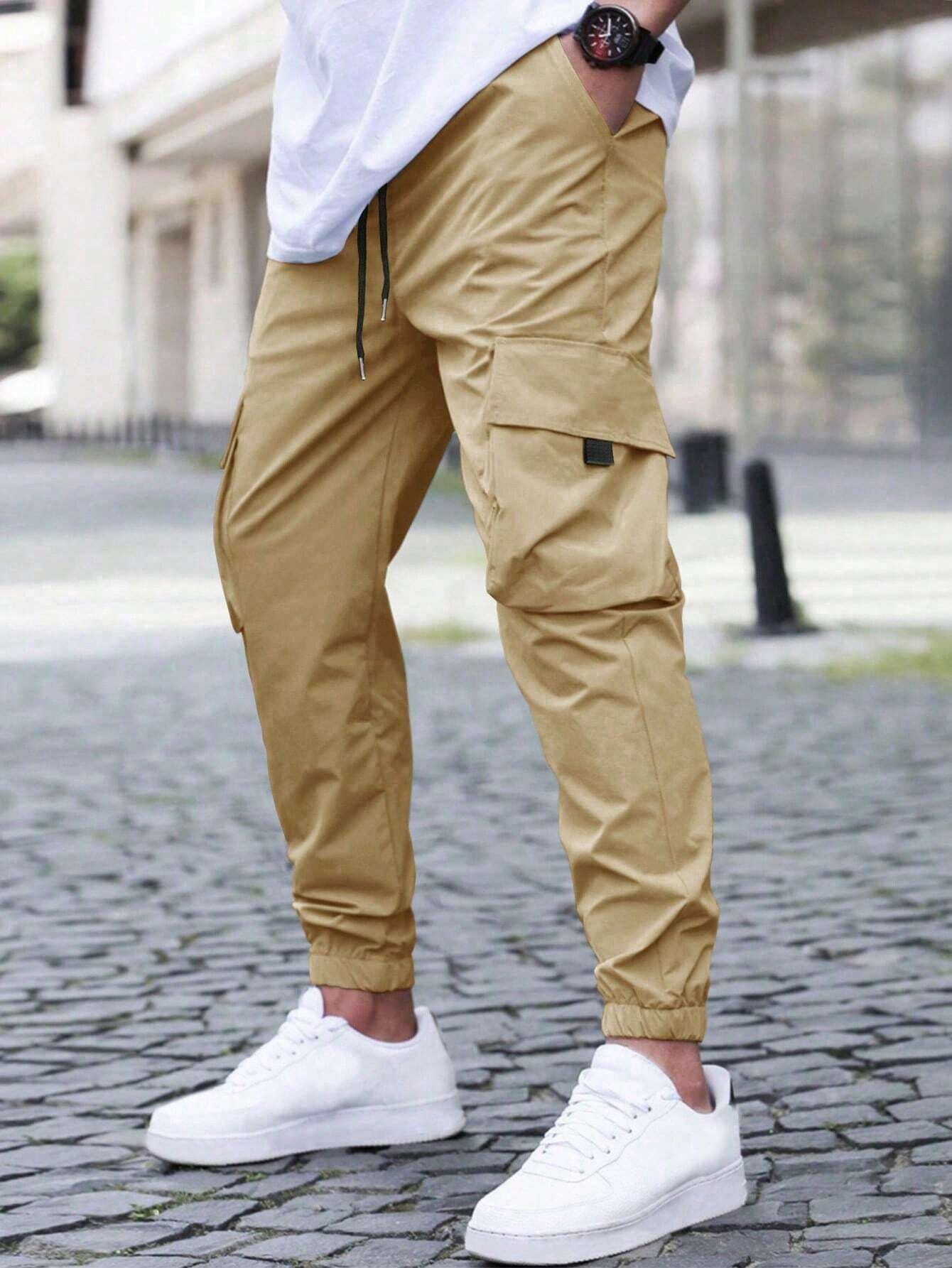 Pantaloni della Tuta Cargo da Uomo