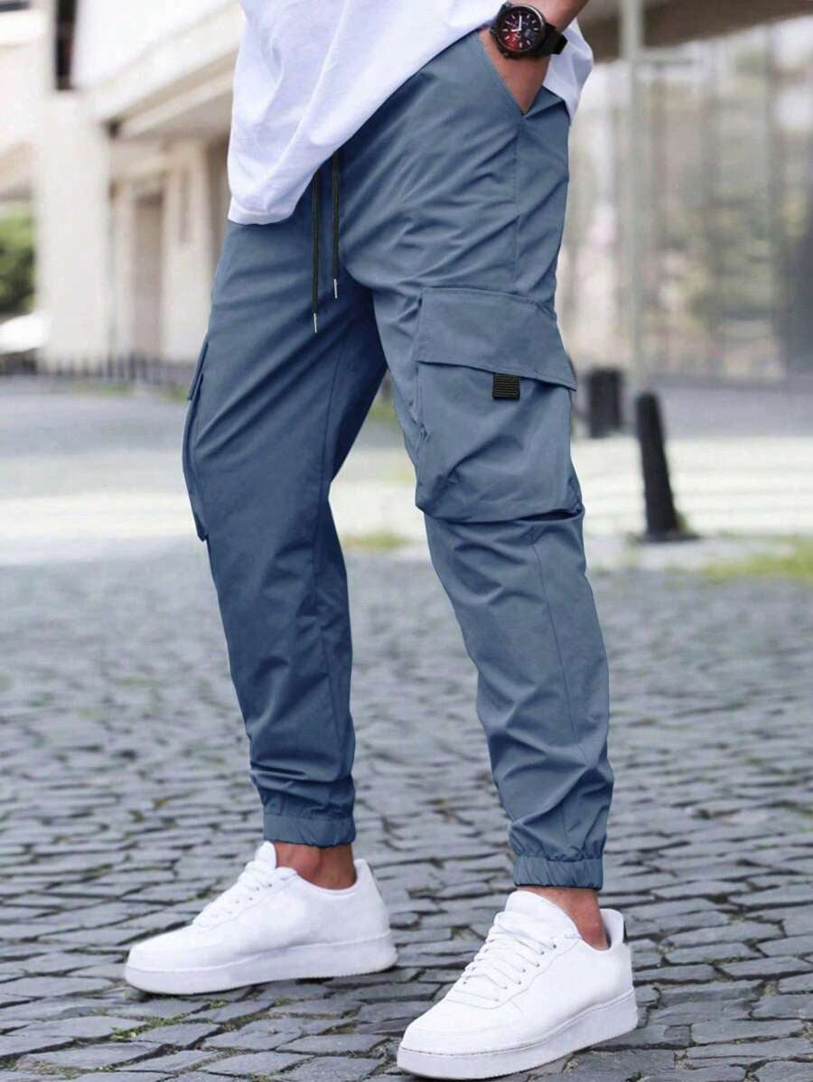 Pantaloni della Tuta Cargo da Uomo