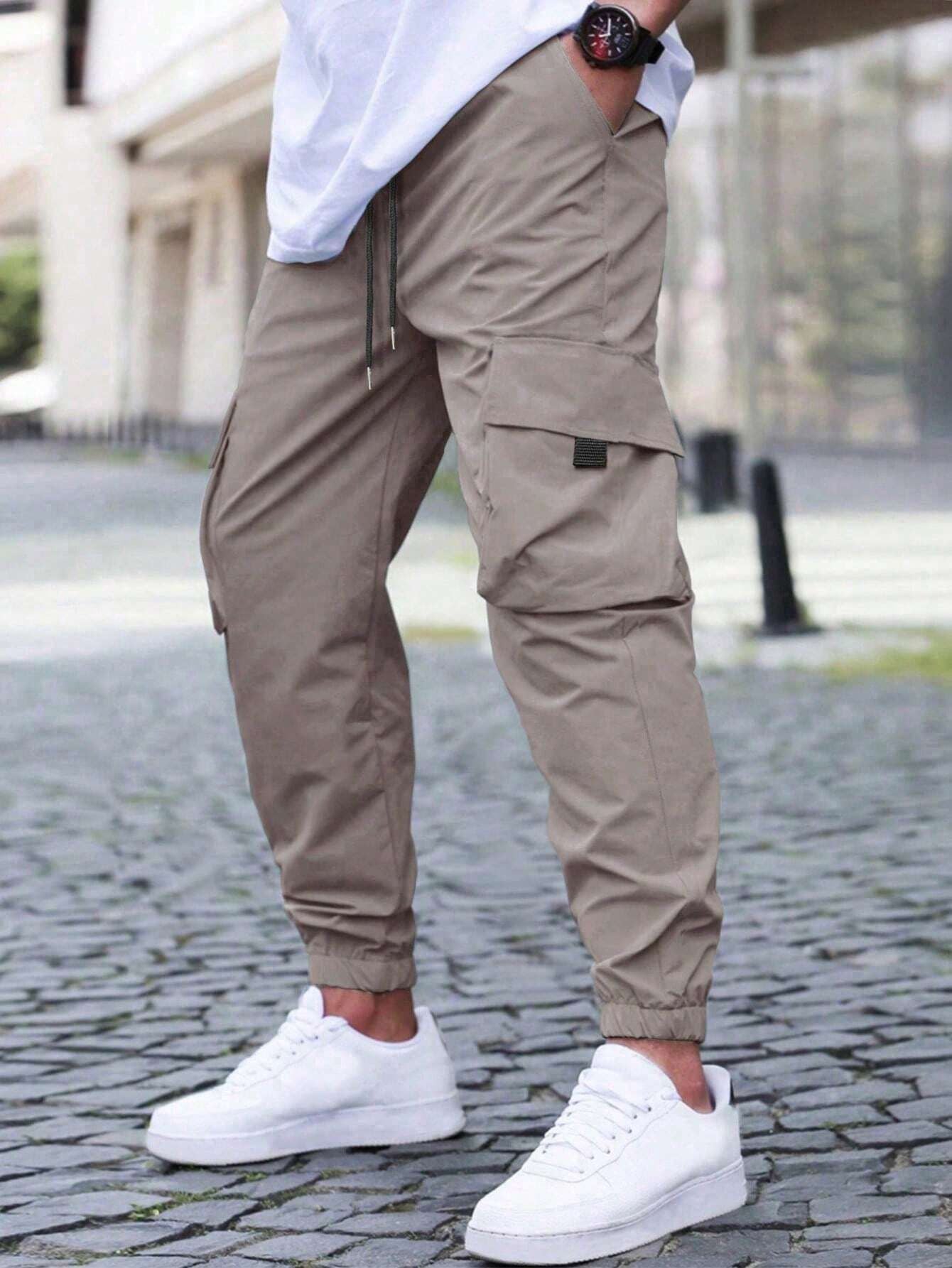 Pantaloni della Tuta Cargo da Uomo