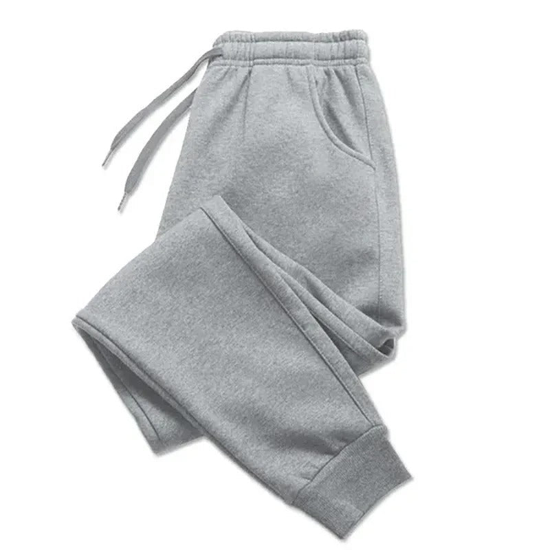 Pantaloni della tuta casual in pile da uomo