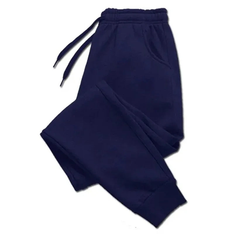 Pantaloni della tuta casual in pile da uomo