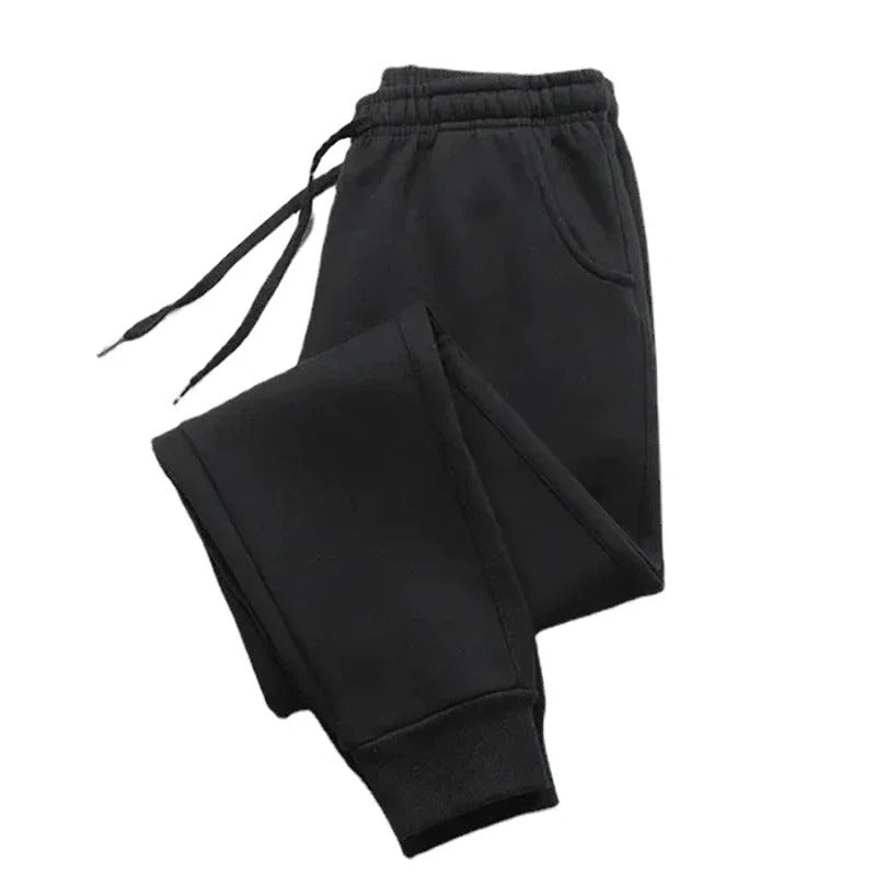Pantaloni della tuta casual in pile da uomo