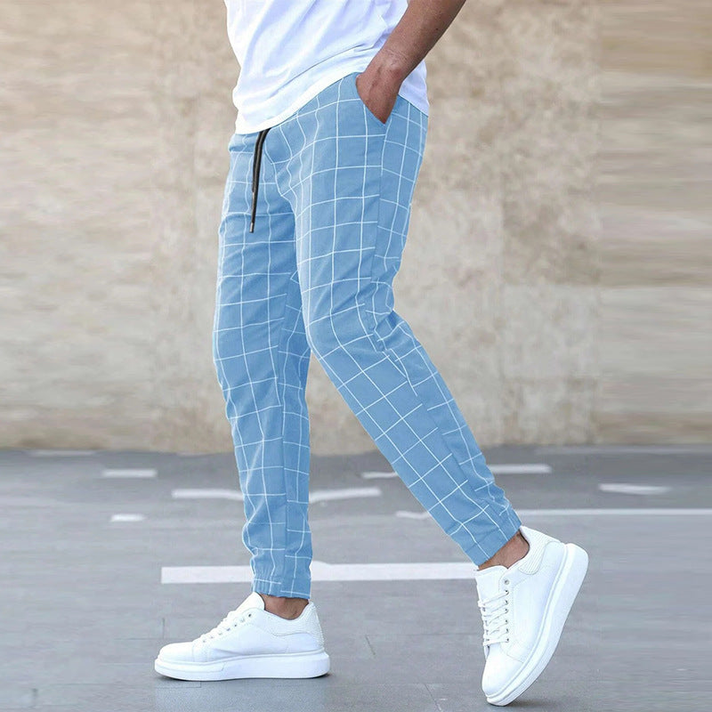 Pantaloni della tuta da uomo a quadri