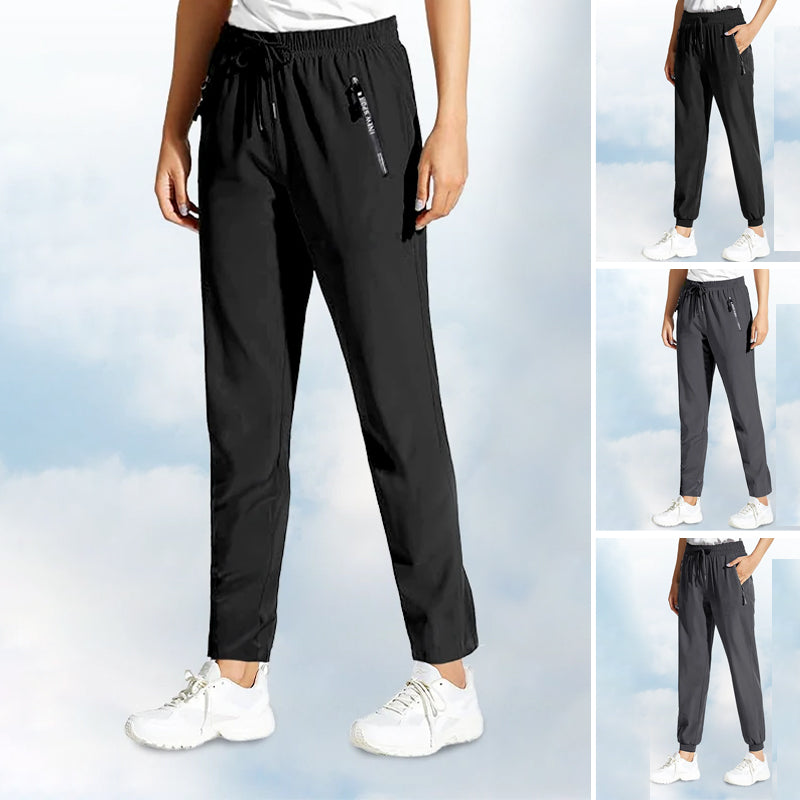 Pantaloni elasticizzati ad asciugatura rapida per attività all'aperto unisex