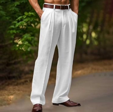 Pantaloni estivi da uomo eleganti