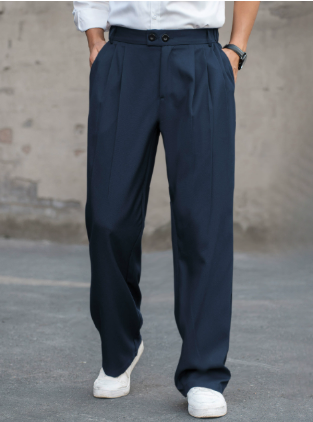 Pantaloni formali con pinces