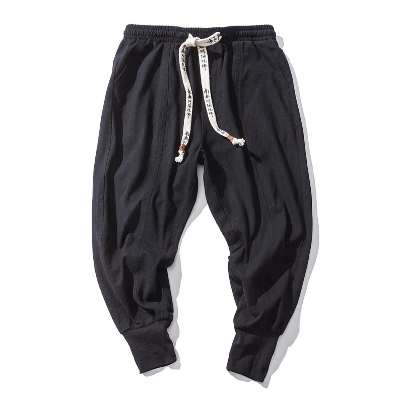 Pantaloni harem comodi da uomo
