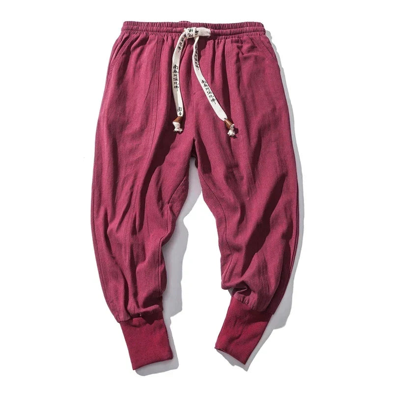 Pantaloni harem comodi da uomo