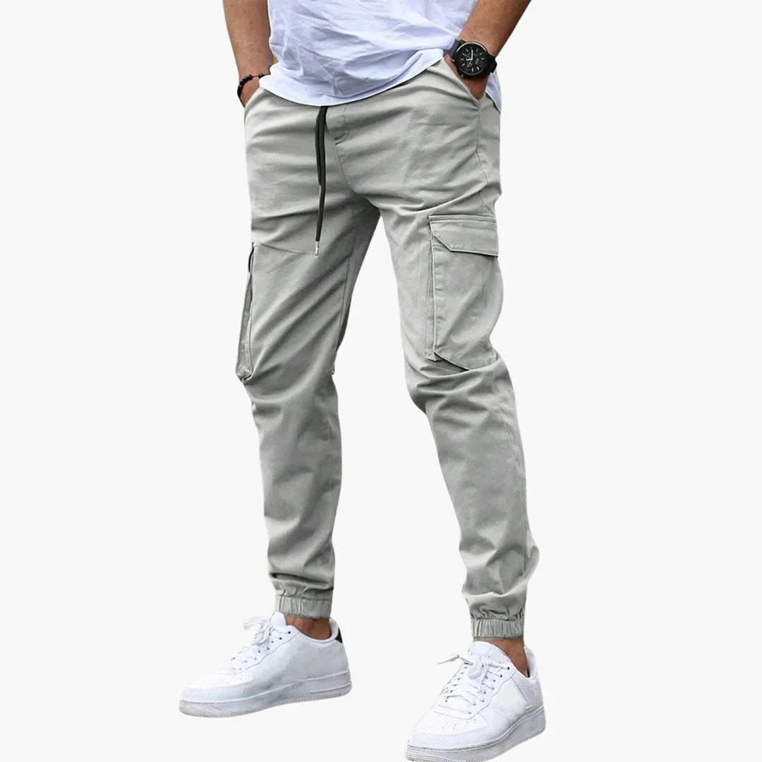 Pantaloni Jogger Cargo da Uomo Vestibilità Comoda con Tasche e Stile