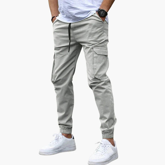 Pantaloni Jogger Cargo da Uomo Vestibilità Comoda con Tasche e Stile
