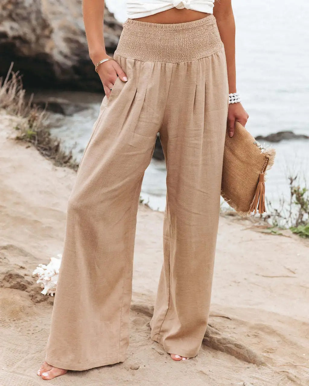 Pantaloni larghi e comodi da donna