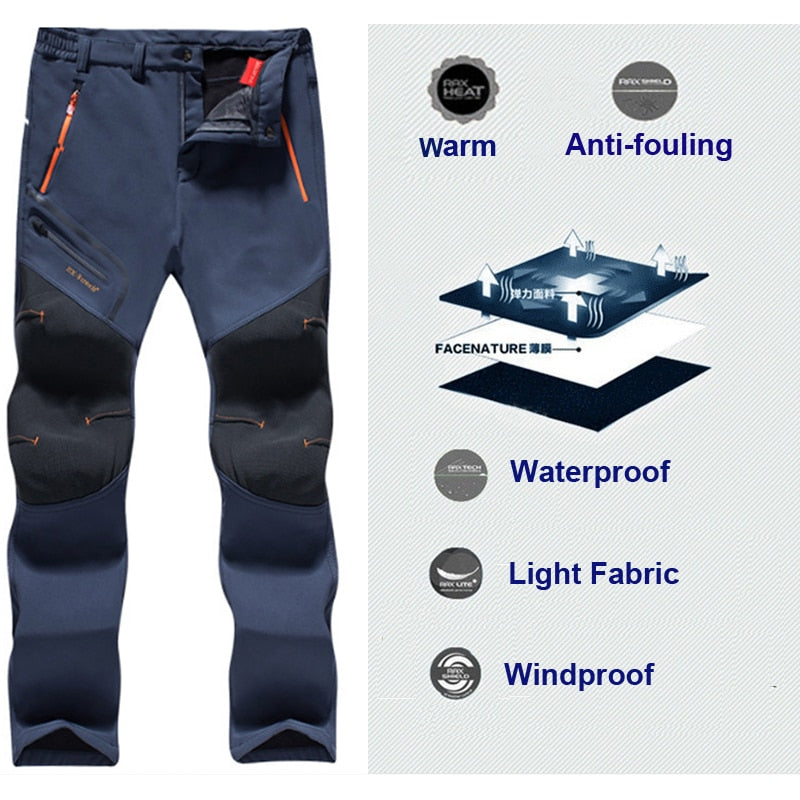 Pantaloni outdoor impermeabili ad asciugatura rapida