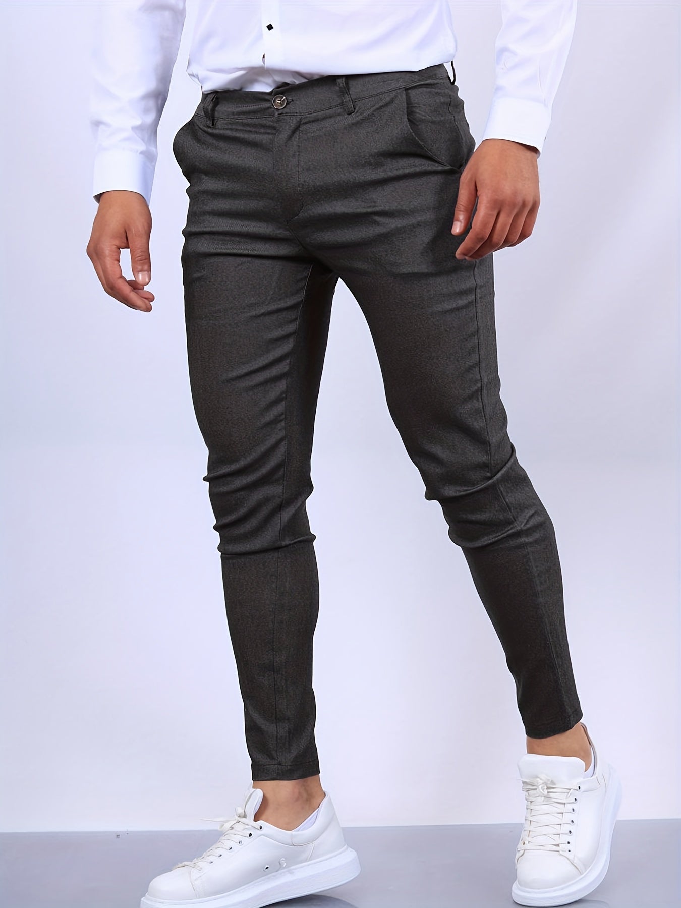 Pantaloni skinny elasticizzati da uomo
