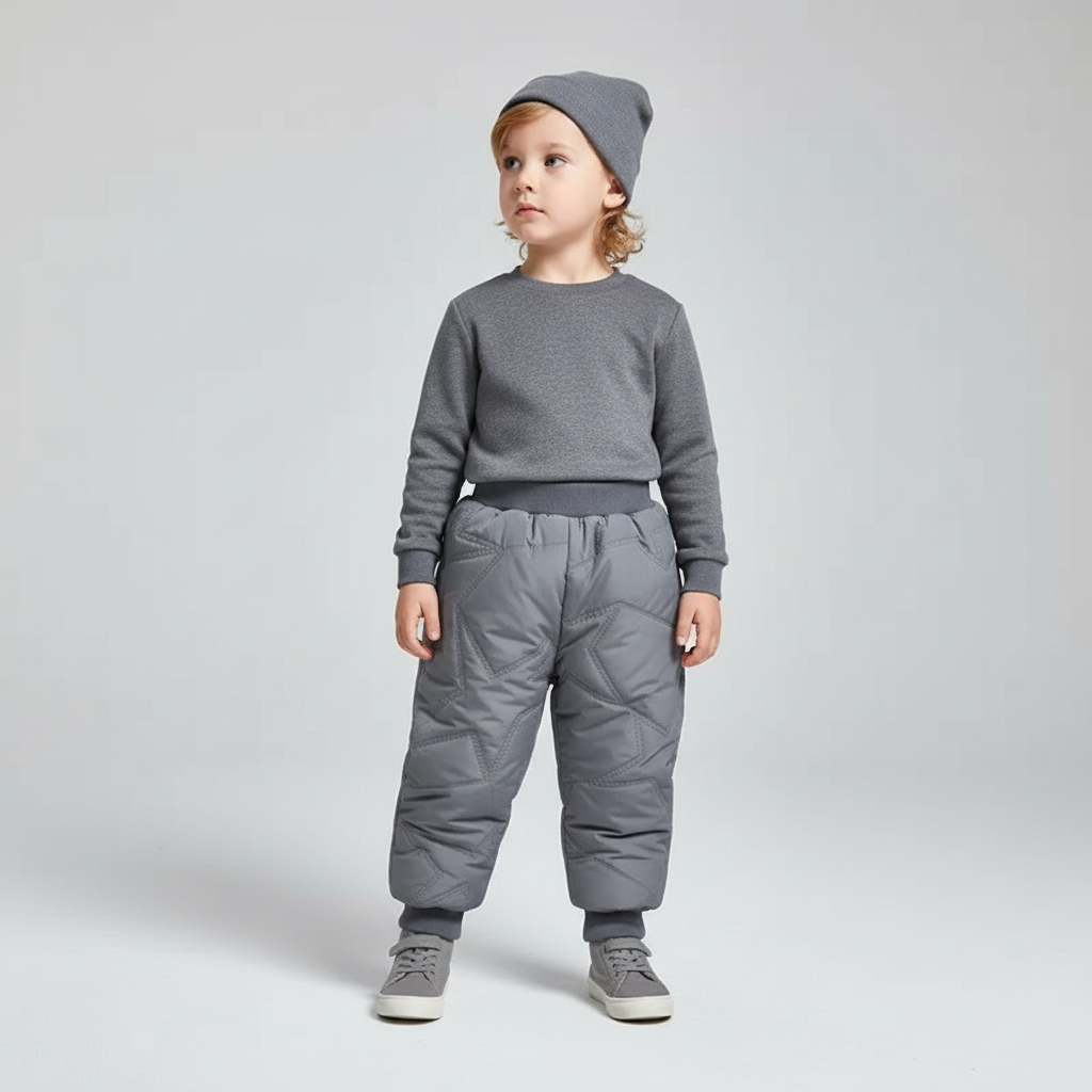 Pantaloni termici imbottiti da bambino