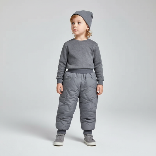 Pantaloni termici imbottiti da bambino