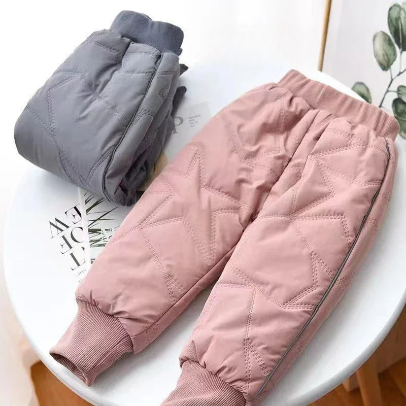 Pantaloni termici imbottiti da bambino