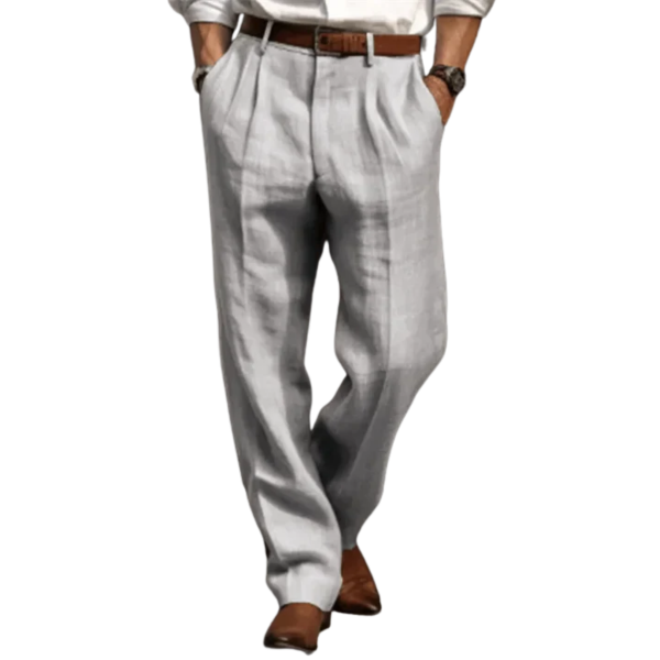 Pantaloni vintage da uomo morbidi con vestibilità comoda