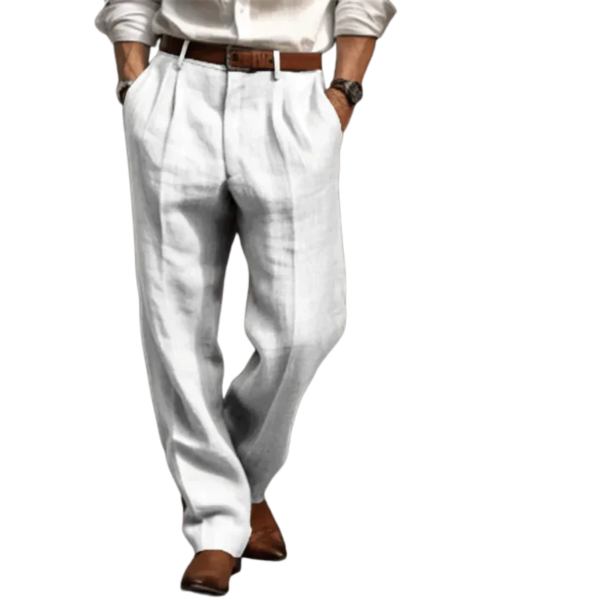 Pantaloni vintage da uomo morbidi con vestibilità comoda