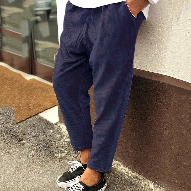 Pantaloni Vintage da Uomo Morbidi – Taglio Classico e Comodo, Ideali per Tutti i Giorni