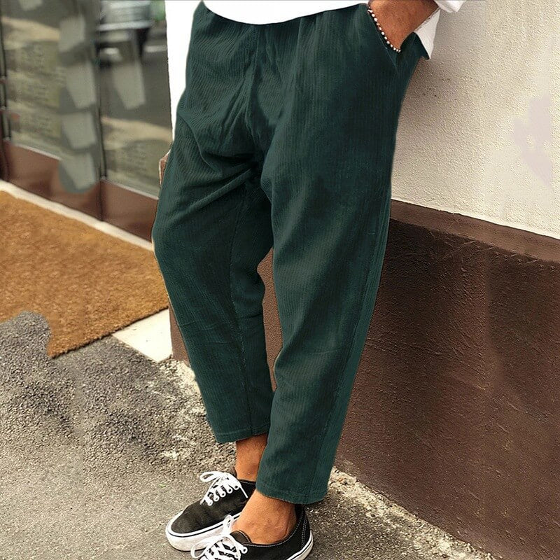 Pantaloni Vintage da Uomo Morbidi – Taglio Classico e Comodo, Ideali per Tutti i Giorni