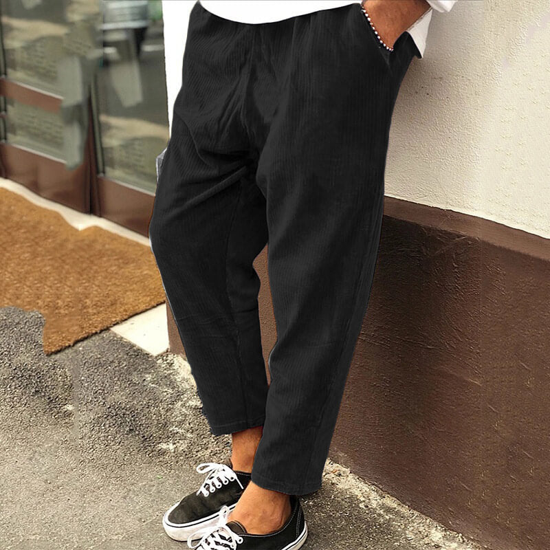 Pantaloni Vintage da Uomo Morbidi – Taglio Classico e Comodo, Ideali per Tutti i Giorni