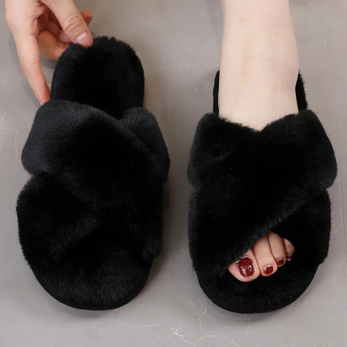 Pantofole da casa casual da donna