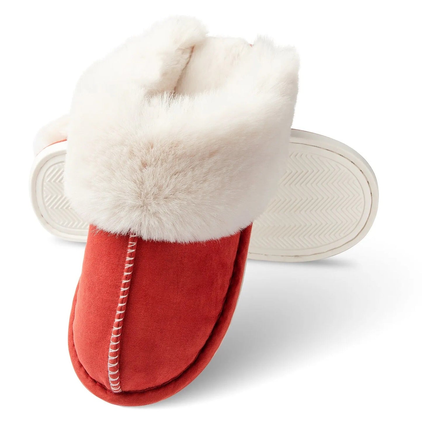 Pantofole da casa in peluche da donna