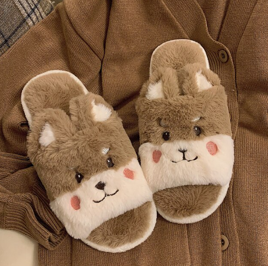 Pantofole morbide a forma di animale