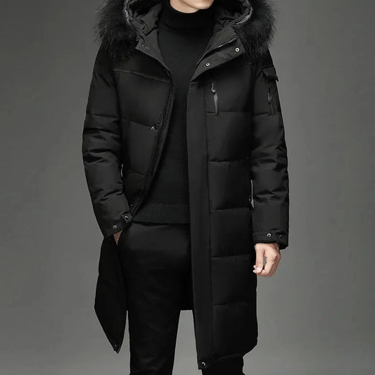 Parka invernale con cappuccio