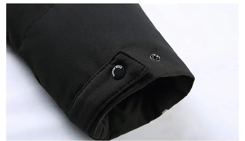 Parka invernale con cappuccio