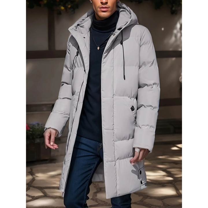 Parka Lungo ed Elegante da Uomo