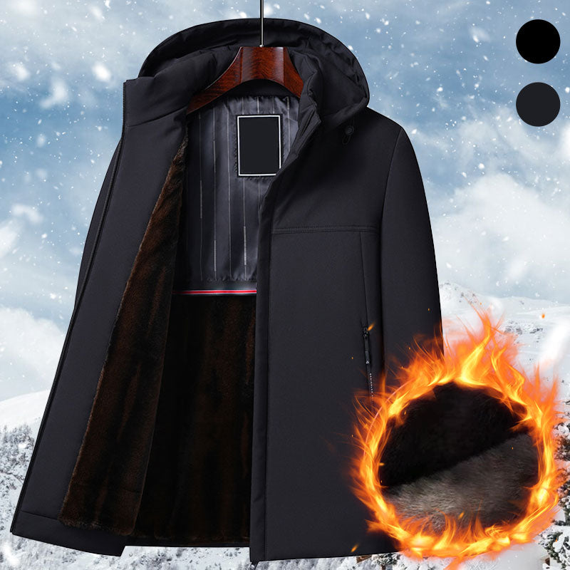 Parka termico imbottito per la protezione dal freddo