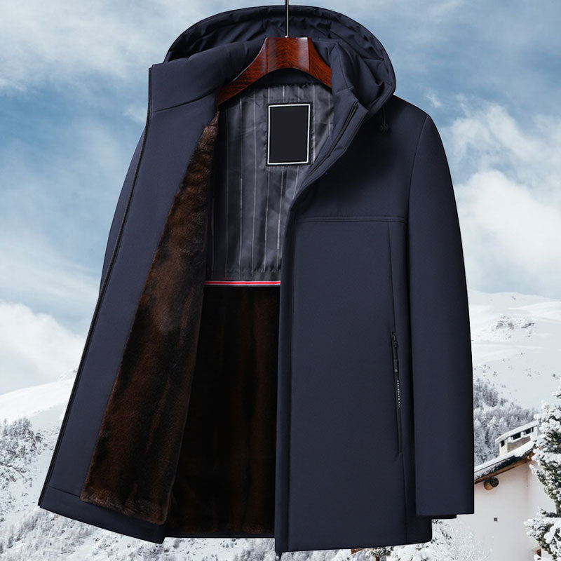 Parka termico imbottito per la protezione dal freddo
